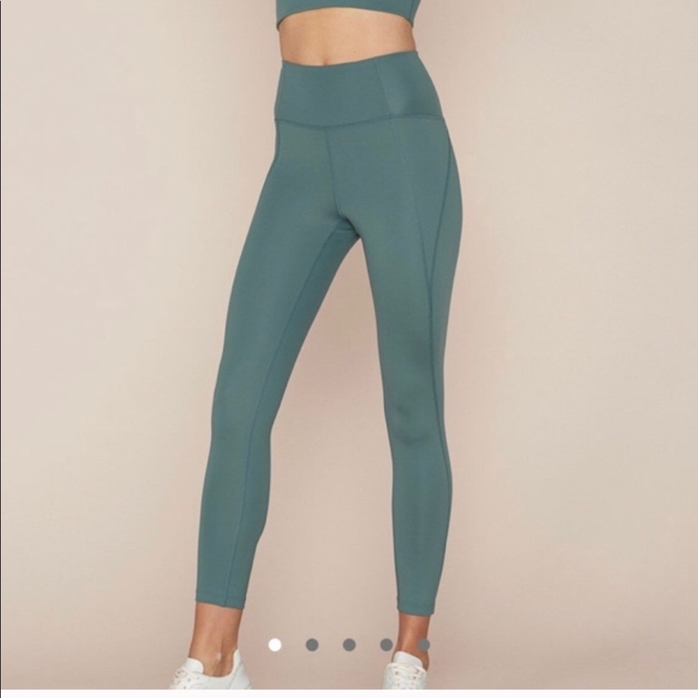 Girlfriend Collective Leggings - 7/8 length, Jade